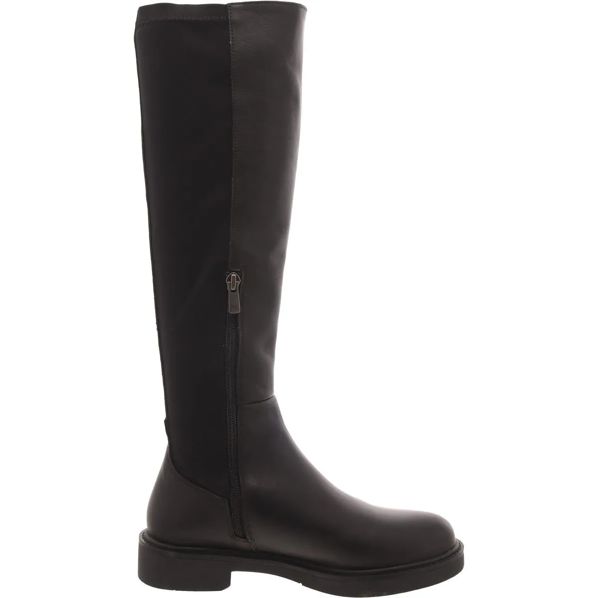Lexington Womens Leather Zipper Knee-High Boots