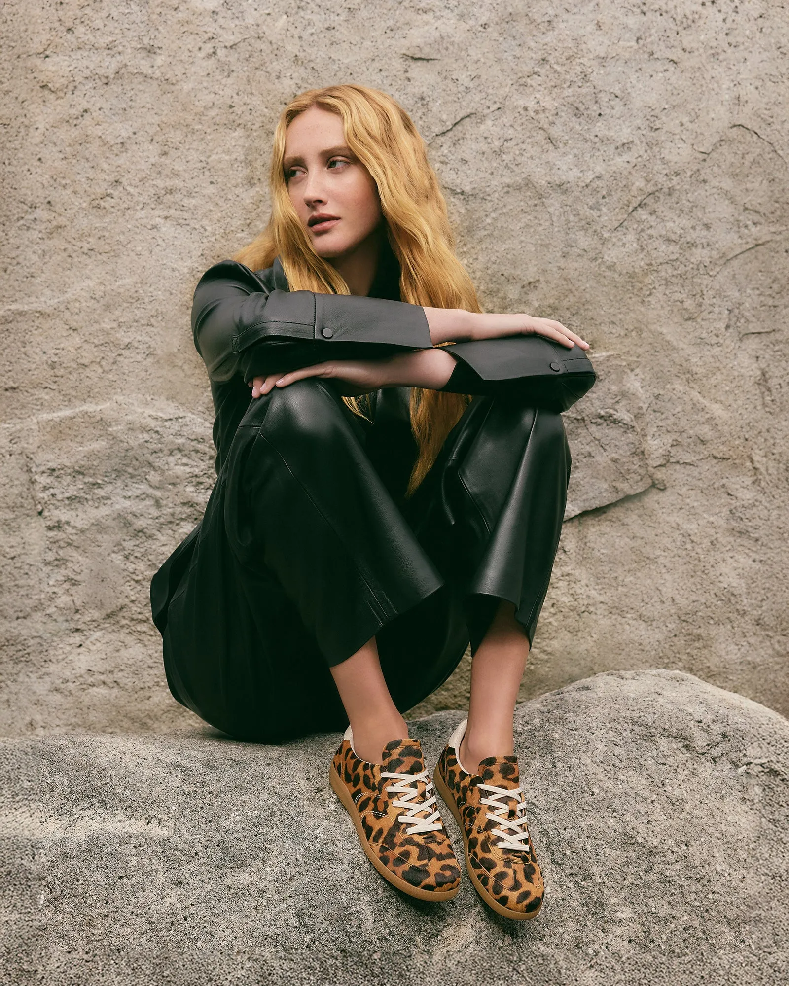 LILO SNEAKERS LEOPARD LEATHER