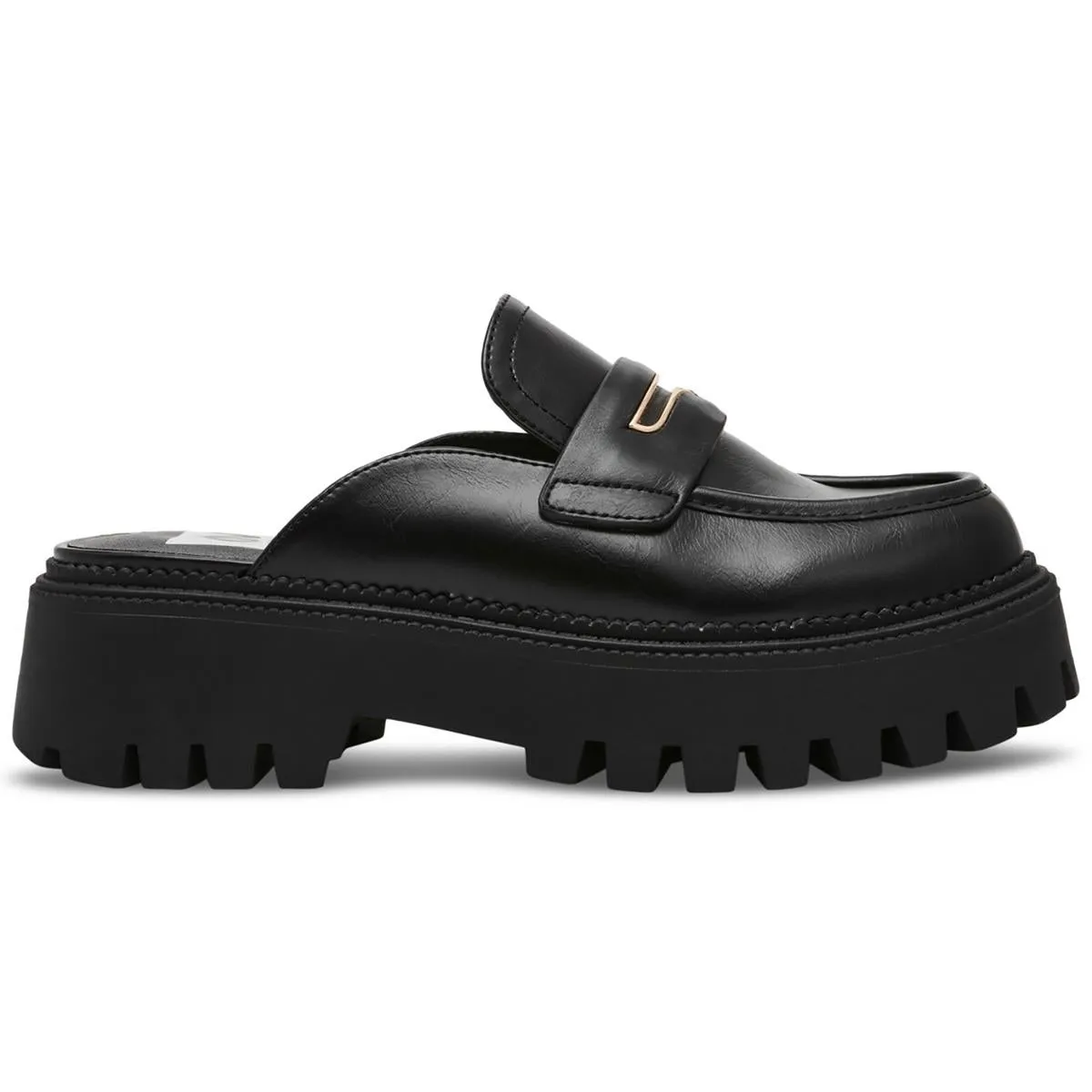 LIPTUN Womens Open Back Manmade Loafers