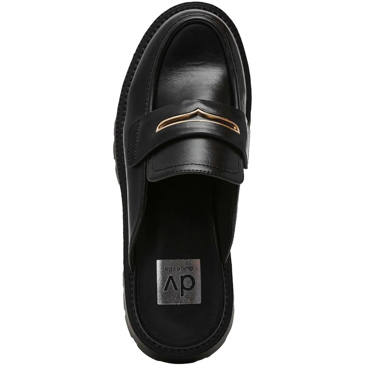 LIPTUN Womens Open Back Manmade Loafers