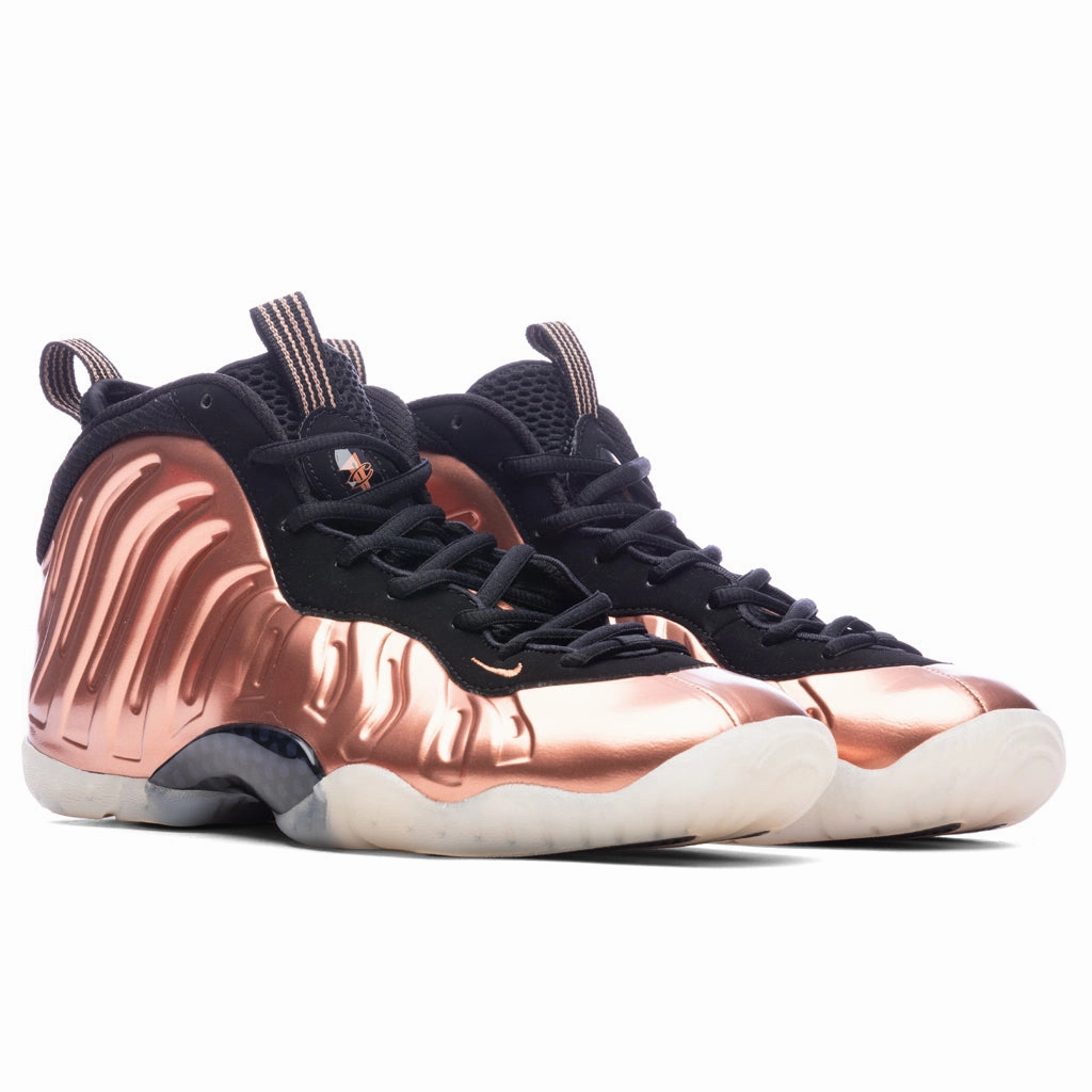 Little Posite One (GS) - Metallic Copper/Black Nike Bold Logo Sneakers
