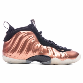 Little Posite One (GS) - Metallic Copper/Black Nike fashion sneakers with bold branding