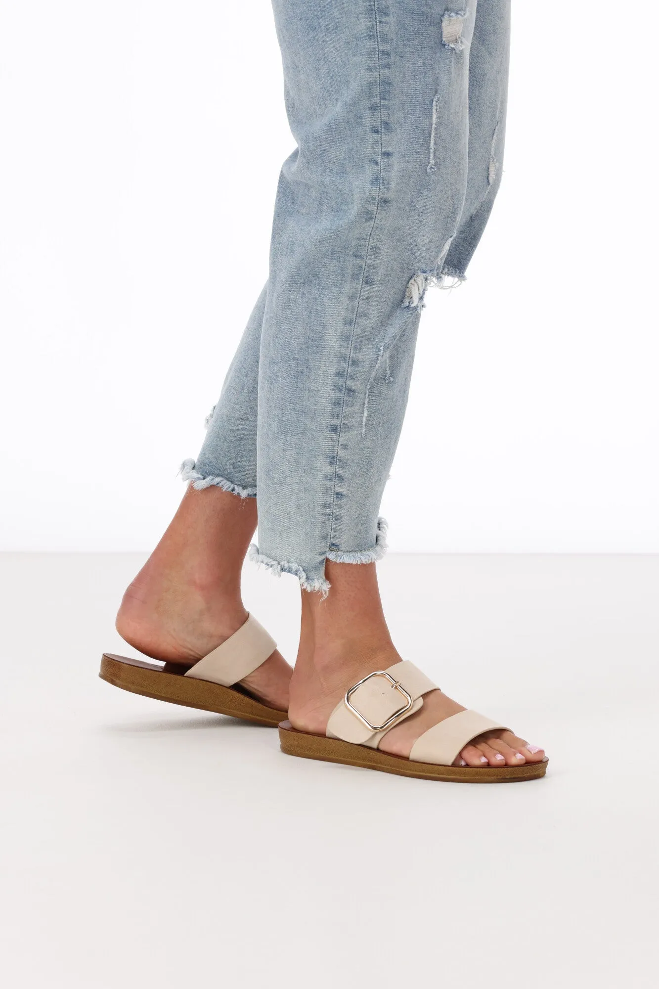 Los Cabos Doti Sandal Oat
