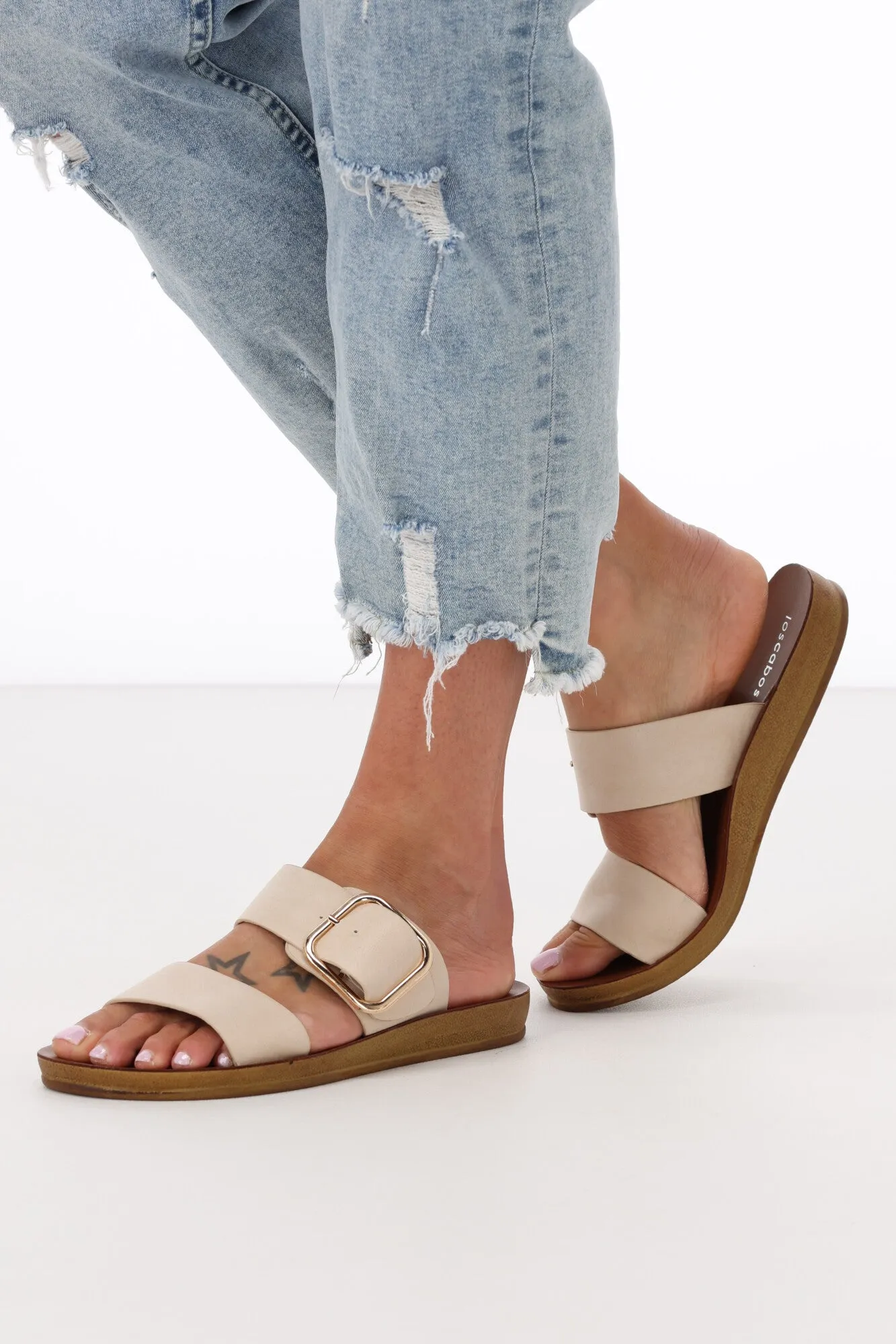 Los Cabos Doti Sandal Oat