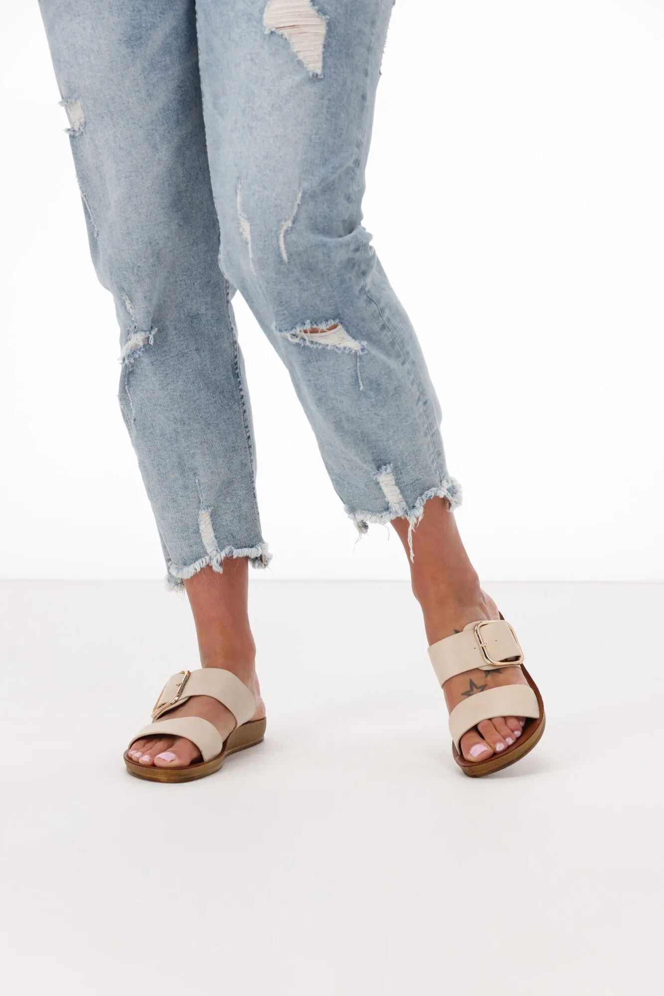 Los Cabos Doti Sandal Oat