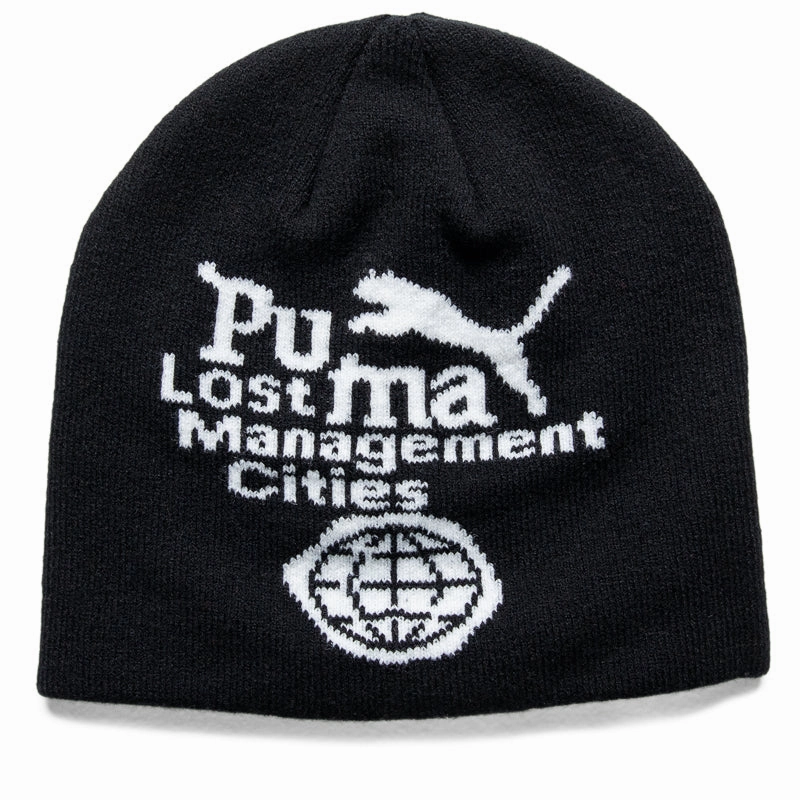 Lost Management Cities x Puma Cuffless Beanie - Black Puma bold casual footwear