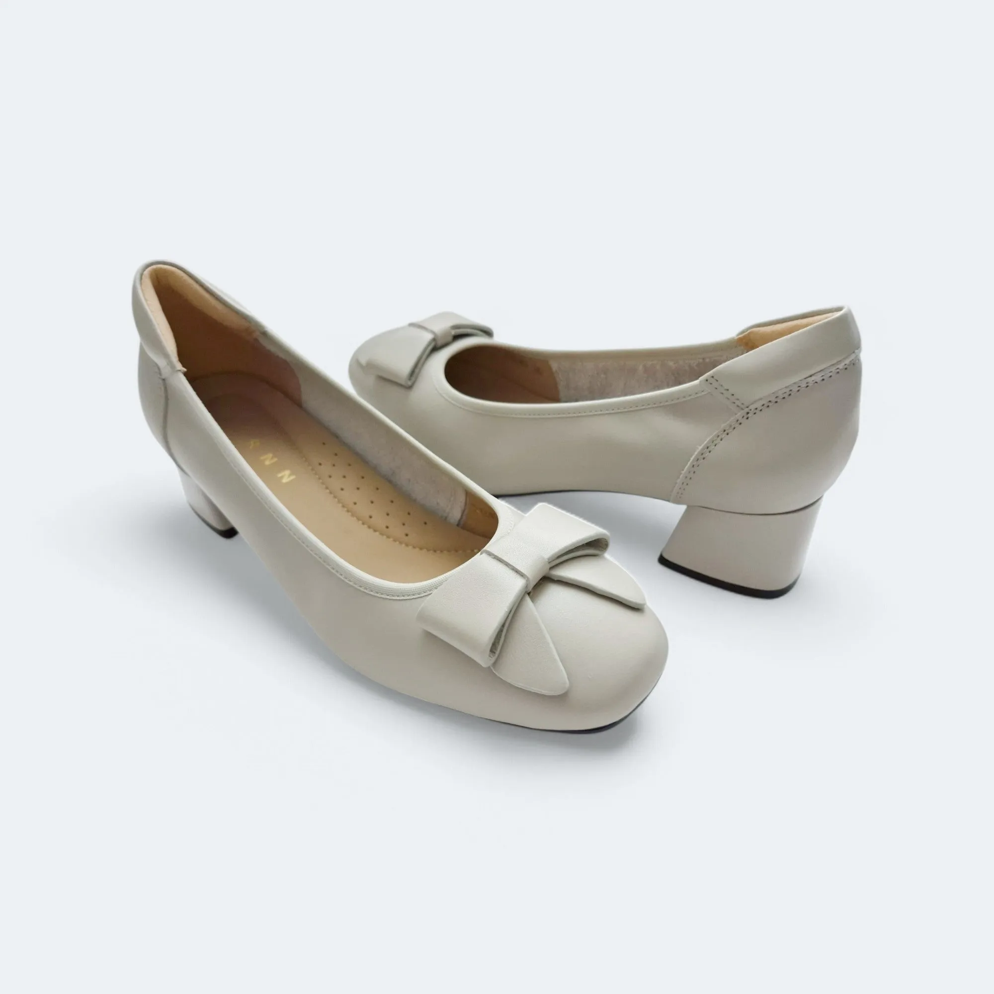 Lottie Lambskin Low Heel
