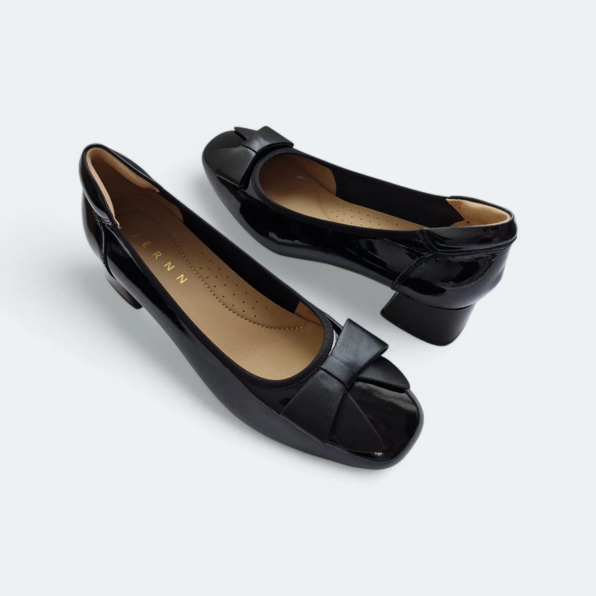 Lottie Lambskin Low Heel