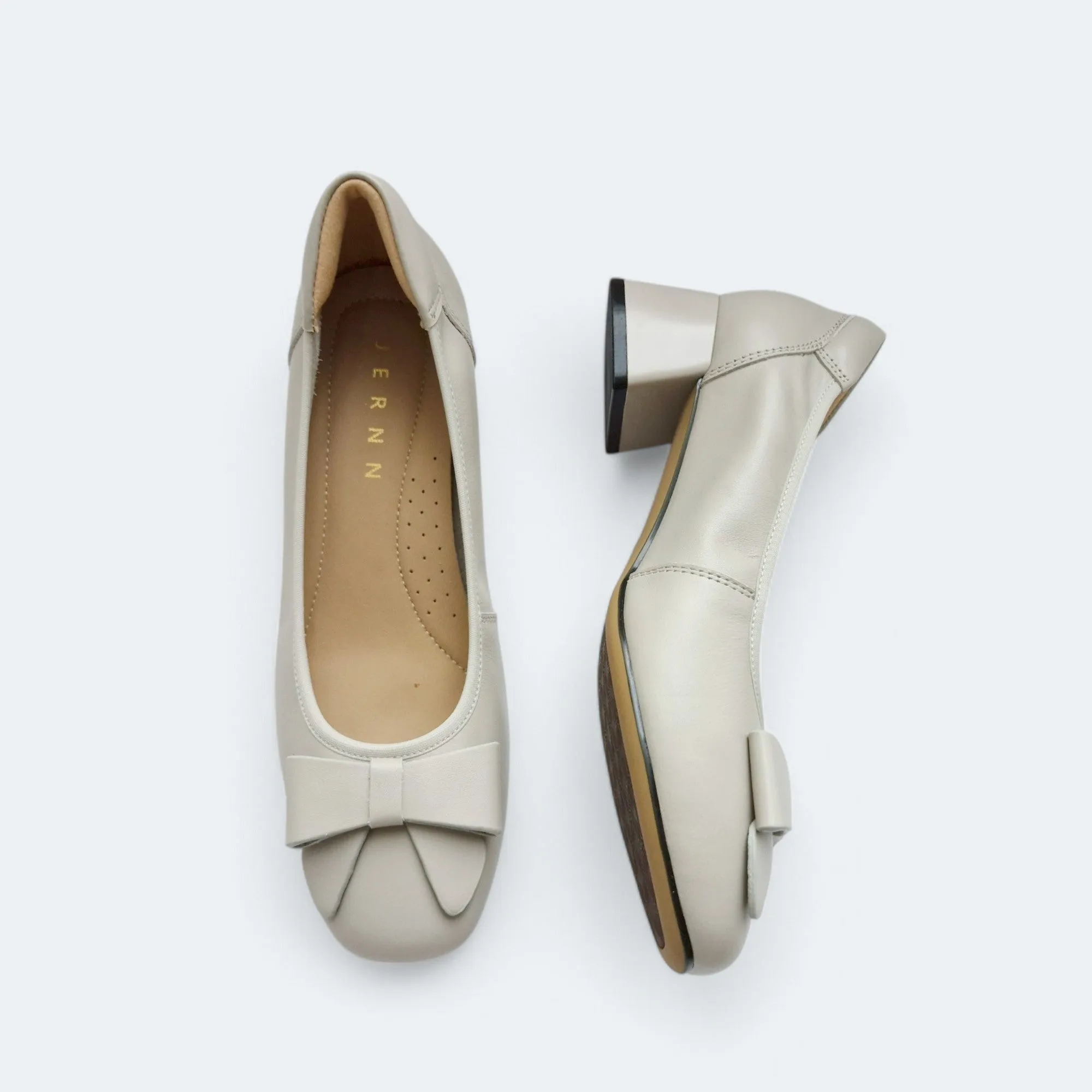 Lottie Lambskin Low Heel
