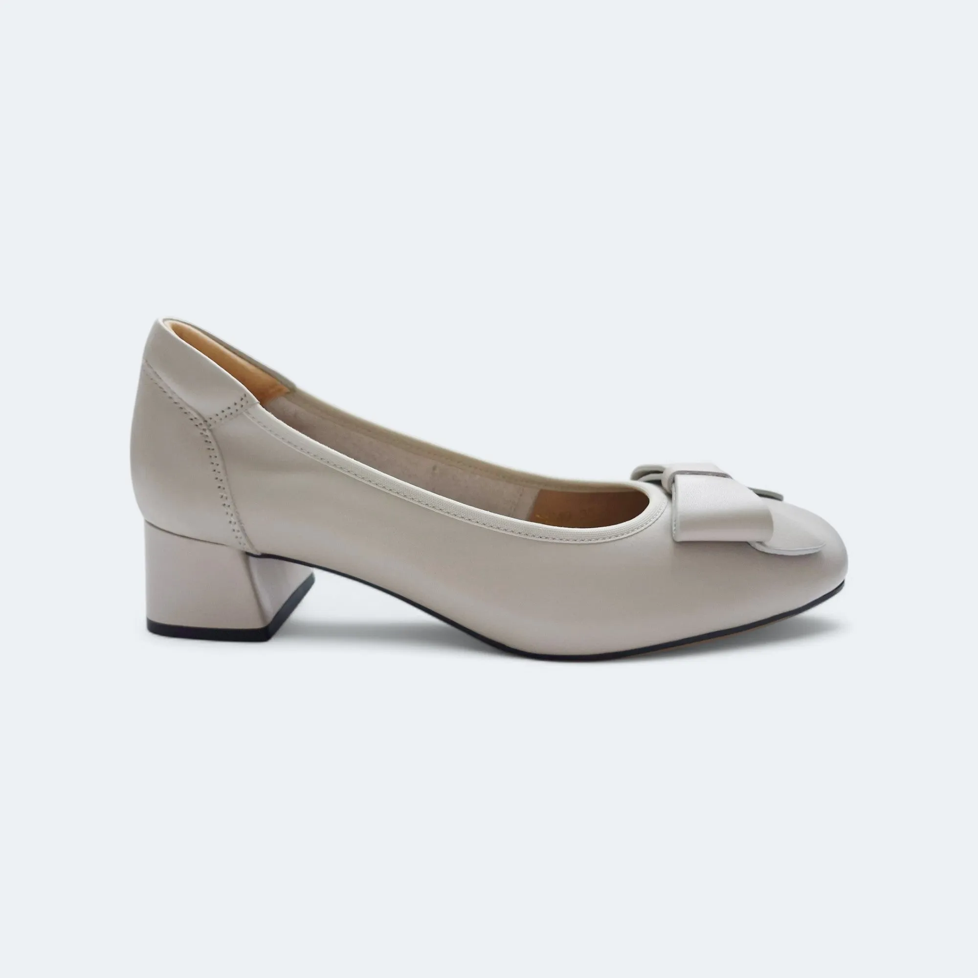 Lottie Lambskin Low Heel