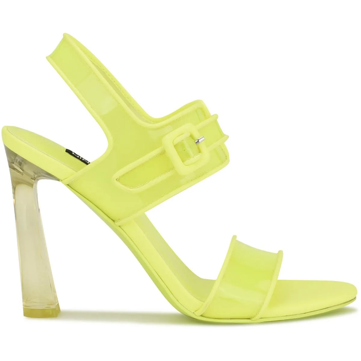 LUCILEP3 Womens Buckle Man Made Heels