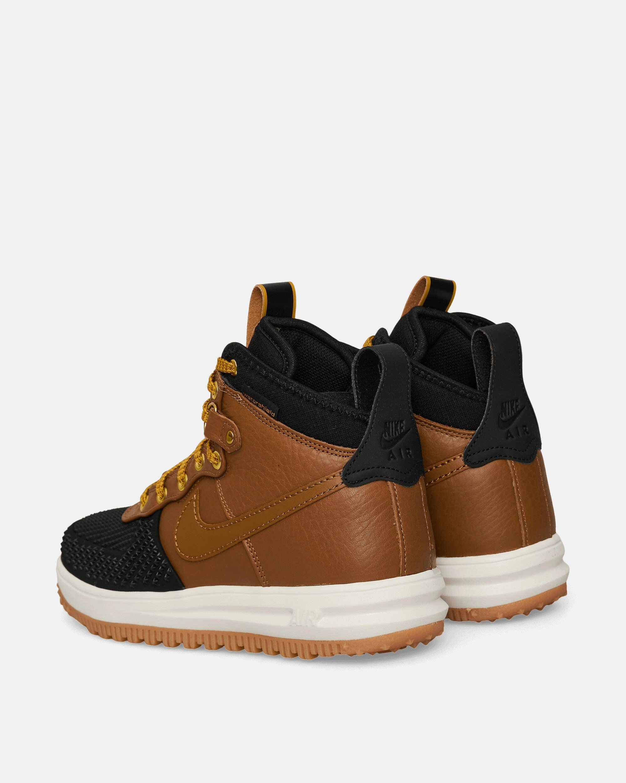 Lunar Force 1 Winterized Duckboot Ale Brown / Black Flexible Shoes