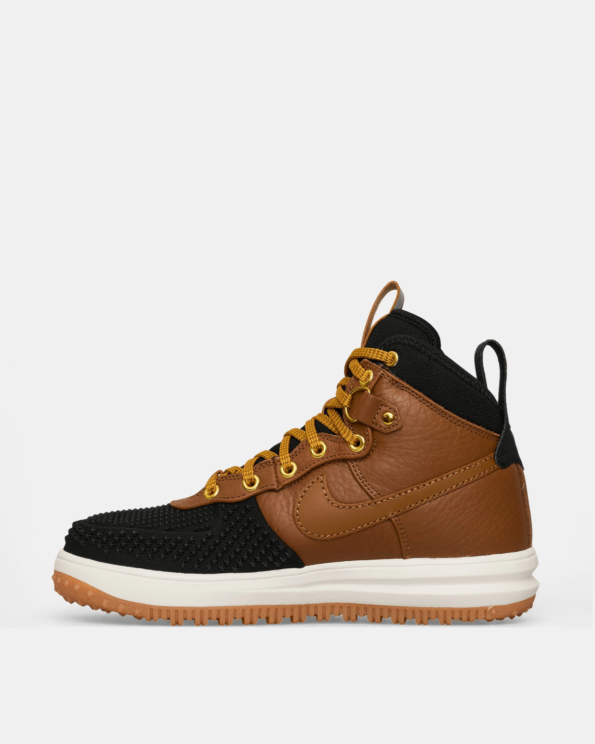 Lunar Force 1 Winterized Duckboot Ale Brown / Black Flexible Shoes
