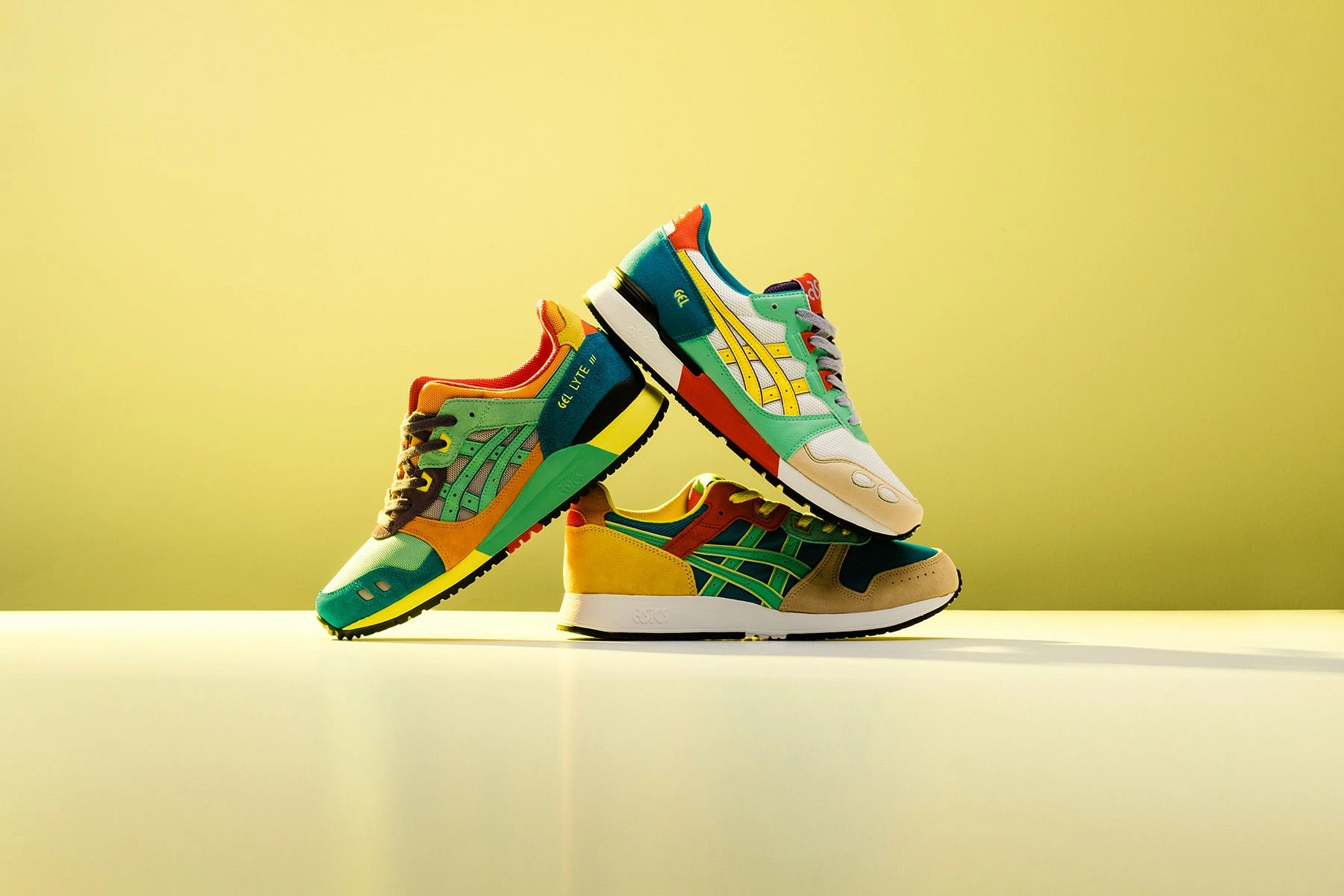 Lyte Classic - Mako Blue/Tourmaline Asics Gel Cushion Running Shoes