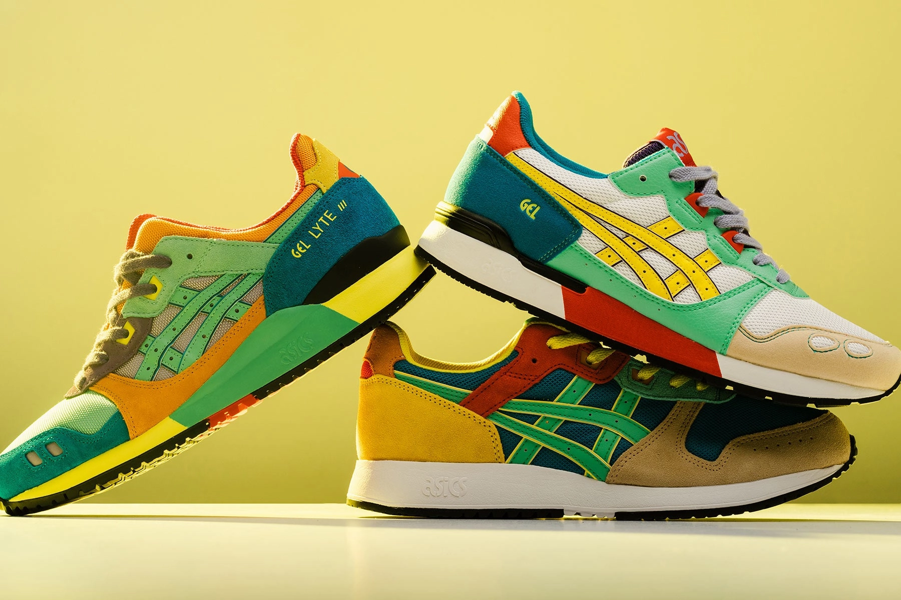 Lyte Classic - Mako Blue/Tourmaline Asics Gel Cushion Running Shoes