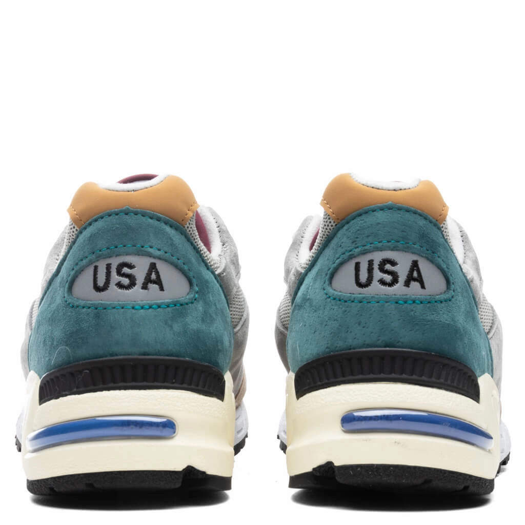 Made In US 990v2 - Grey/Green New Balance Sport & Comfort Shoes