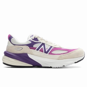 Made in USA 990v6 - Purple New Balance shoes for walking and running