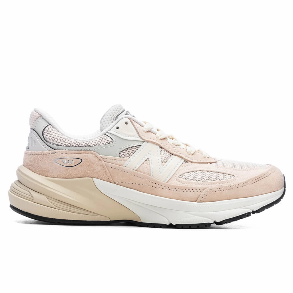 Made in USA 990v6 - Vintage Rose/Sea Salt New Balance shoes for walking and running