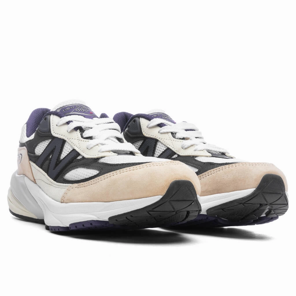 Made in USA 990v6 - White/Black Plum/Phantom New Balance Sport & Comfort Shoes