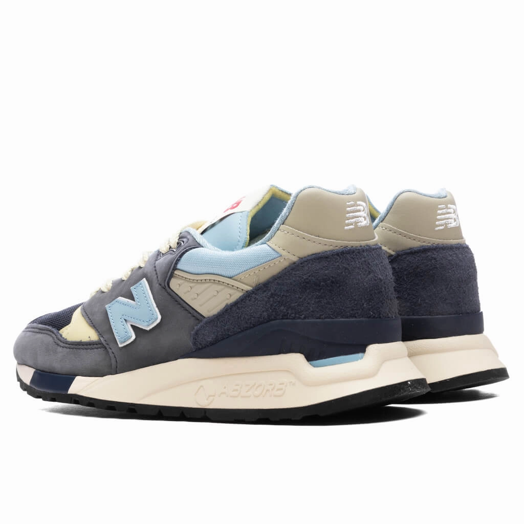 Made in USA 998 - NB Navy/Chrome Blue New Balance Sport & Comfort Shoes