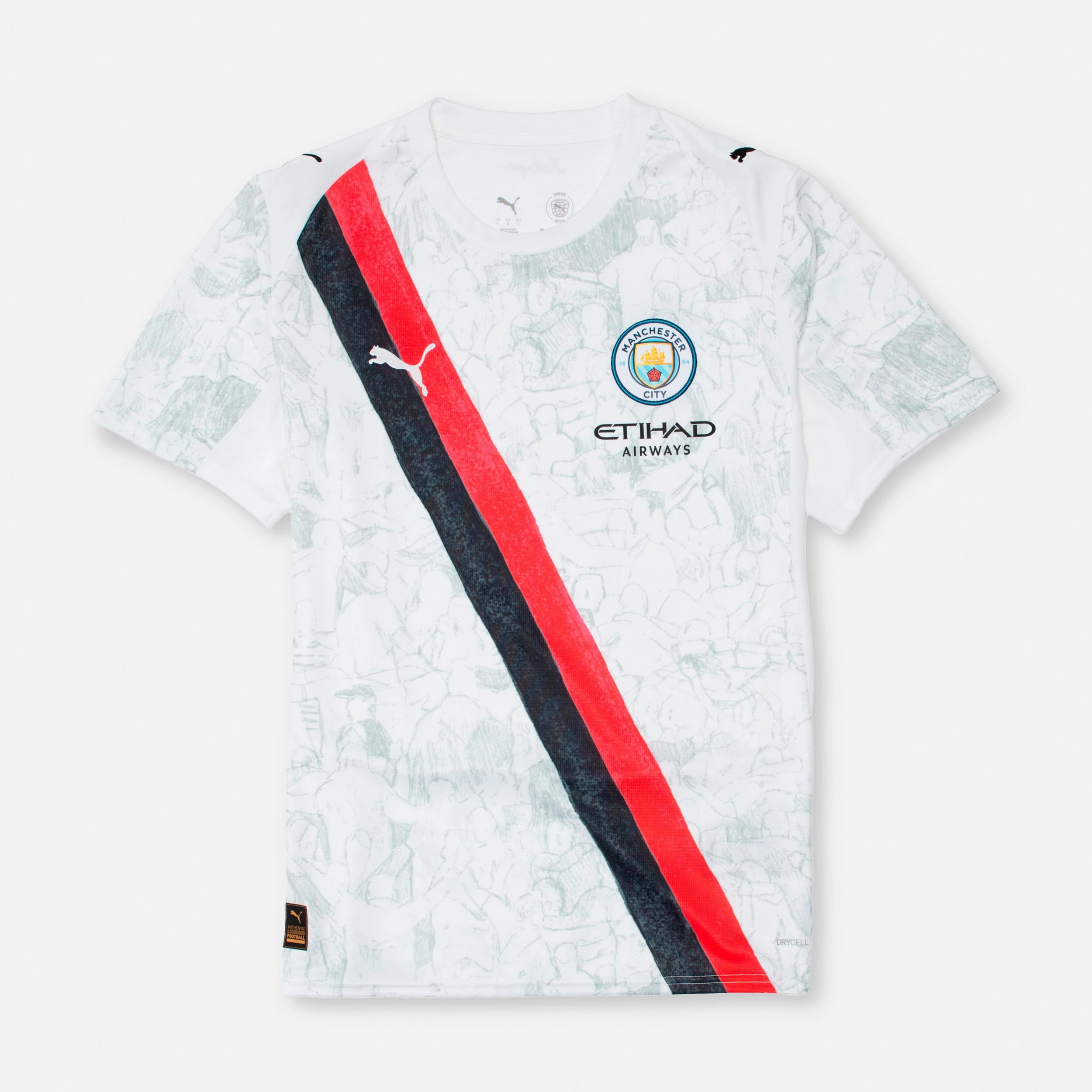 Manchester City FC Jersey Replica x Kidsuper puma ultra lightweight running shoes