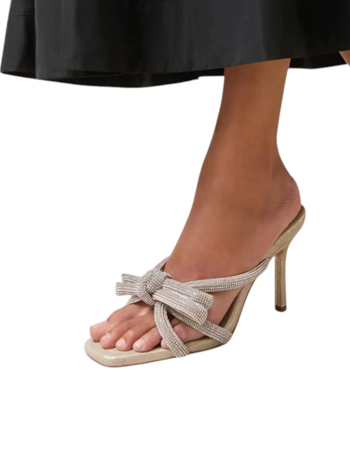 Margi Bow Heel In Cappuccino