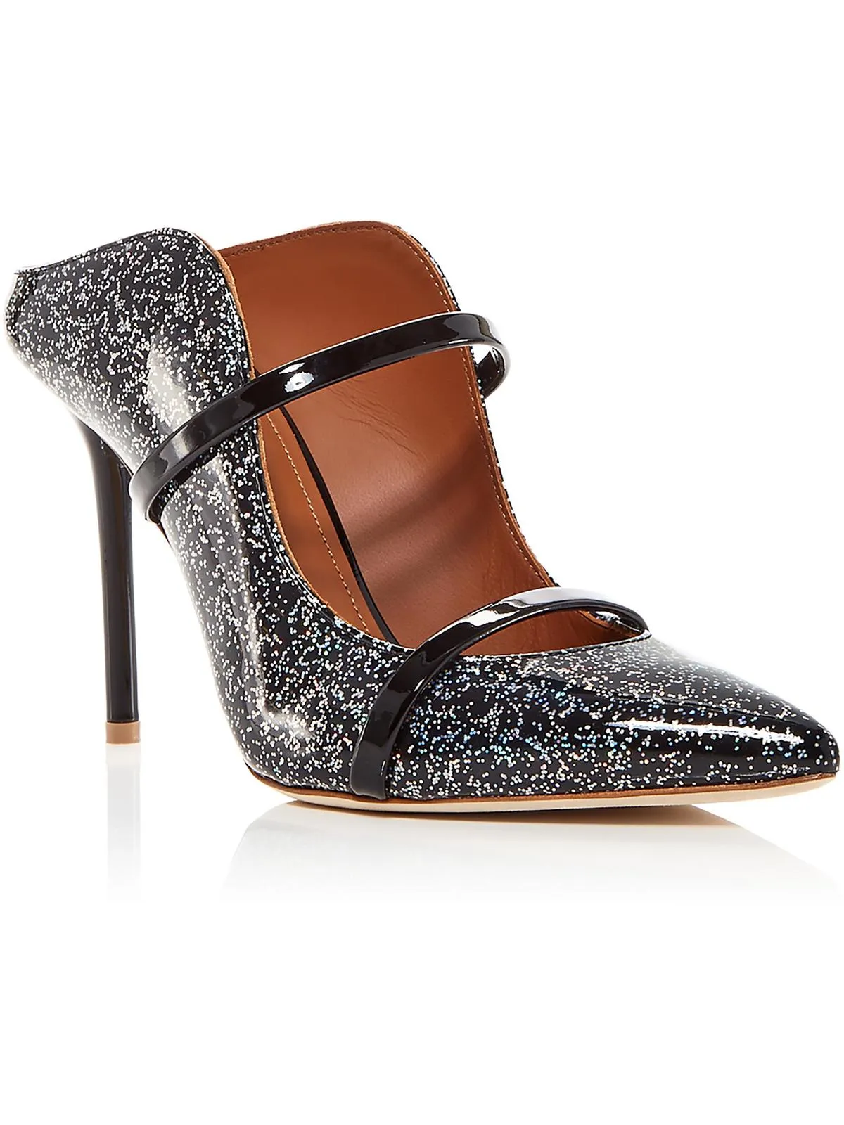Maureen Womens Leather Lace Pumps