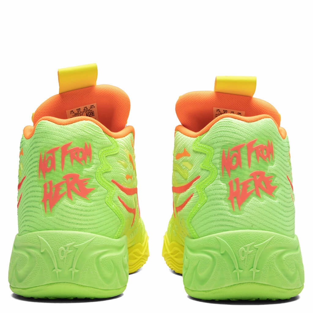 MB.04 Gem - Yellow Alert/Green Glare/Pink Alert Puma Everyday Style Shoes