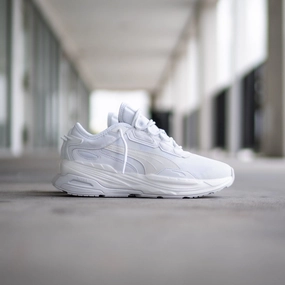 Men's Puma Extent Nitro Mono (Triple White) Puma trendy footwear styles