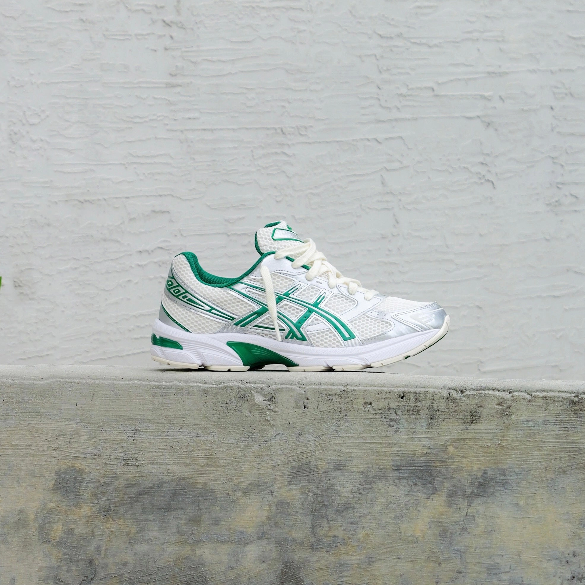 Mens Asics Gel-1130 (Cream/Kale) Asics sport performance shoes