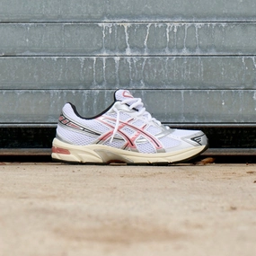 Mens Asics Gel-1130 (White/Desert Red) Asics sport performance shoes