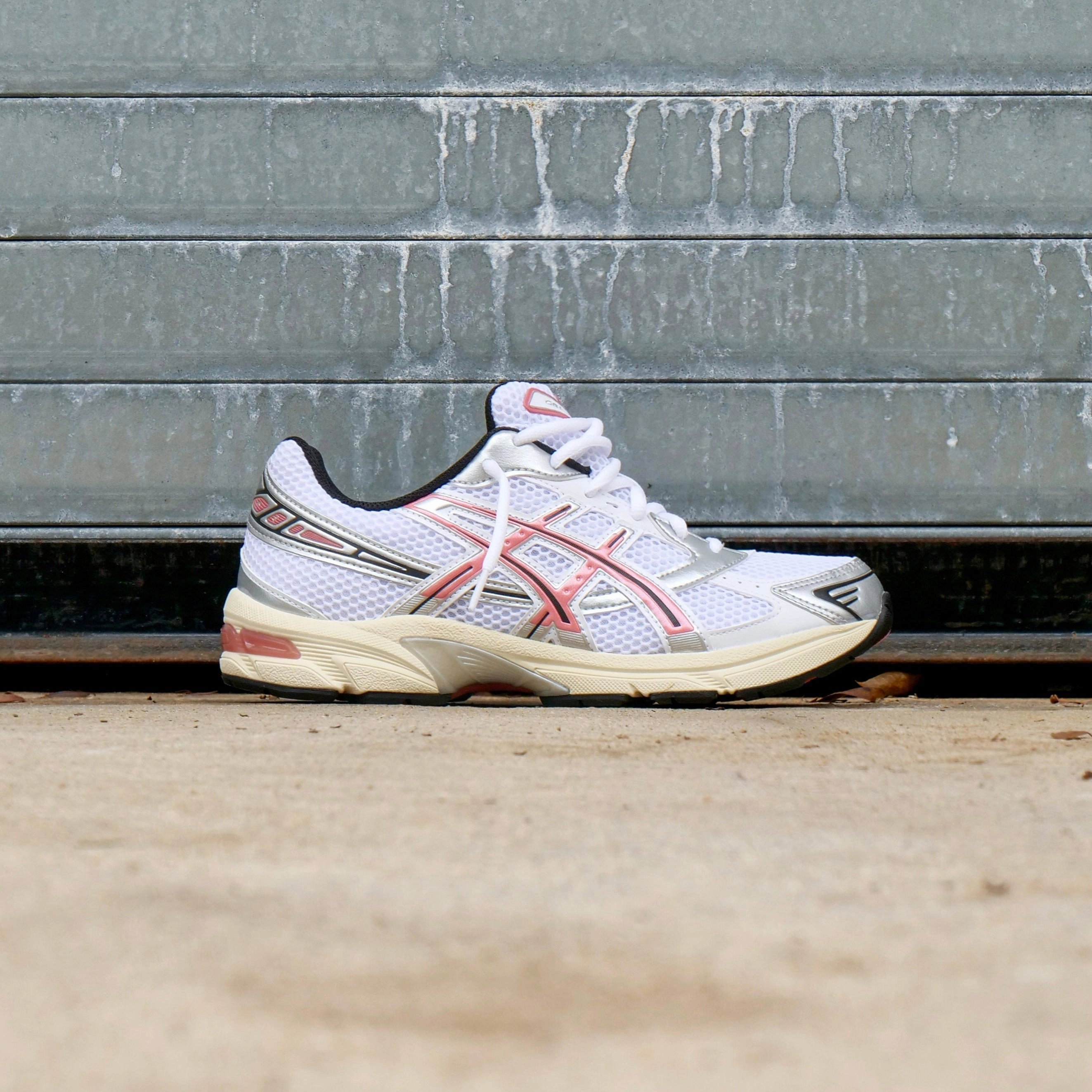 Mens Asics Gel-1130 (White/Desert Red) Asics sport performance shoes