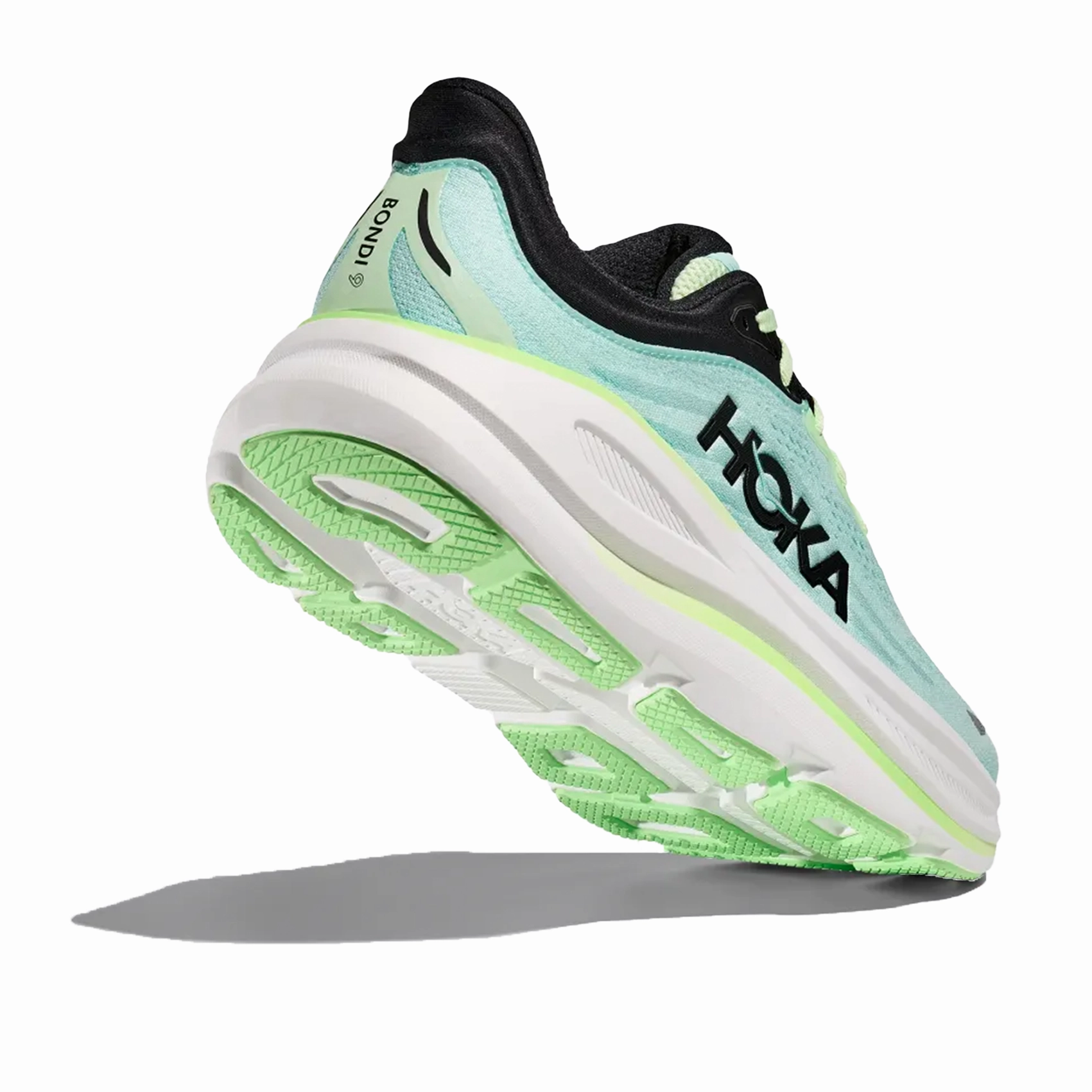 Mens HOKA Bondi 9 Hoka athletic footwear shots