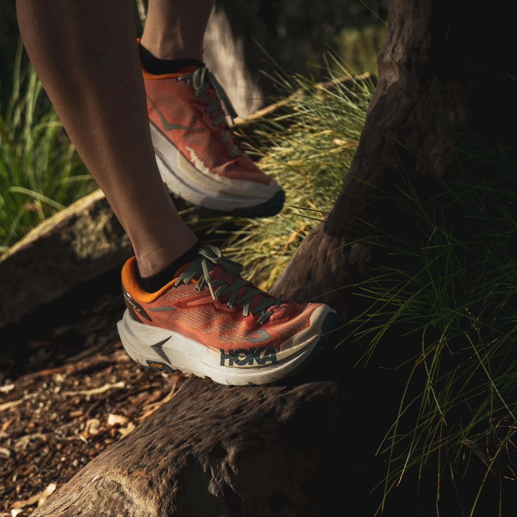 Mens HOKA Mafate X Hoka athletic footwear shots
