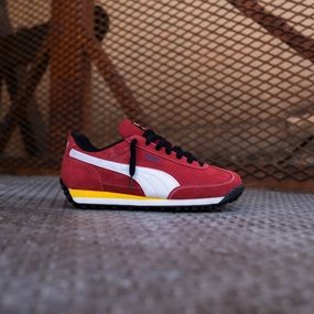 Mens Puma Easy Rider Road To Unity (Dark Crimson/Puma White) Puma trendy footwear styles