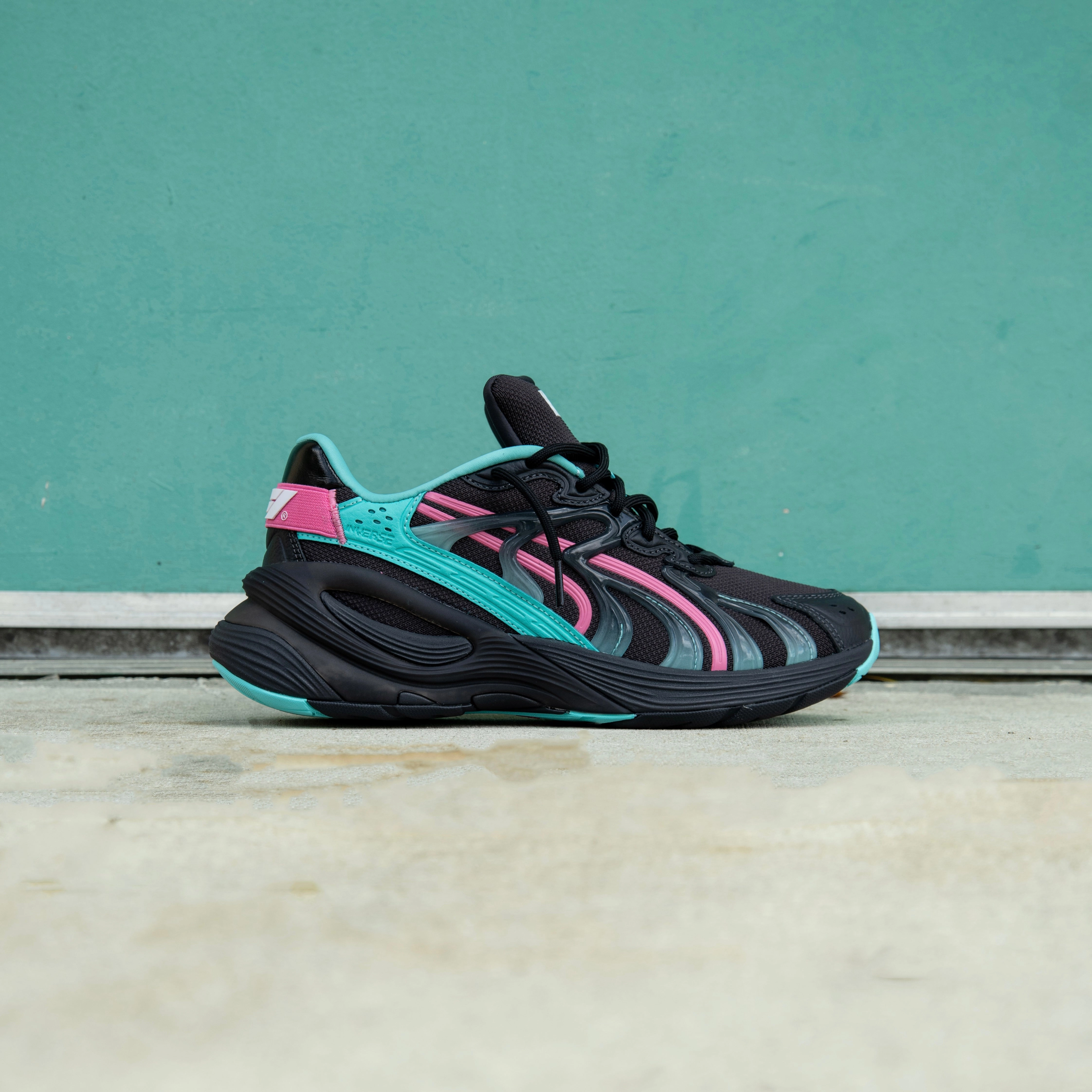 Mens Puma F1 Inverse Miami (Flat Dark Grey/Aquatic) Puma trendy footwear styles