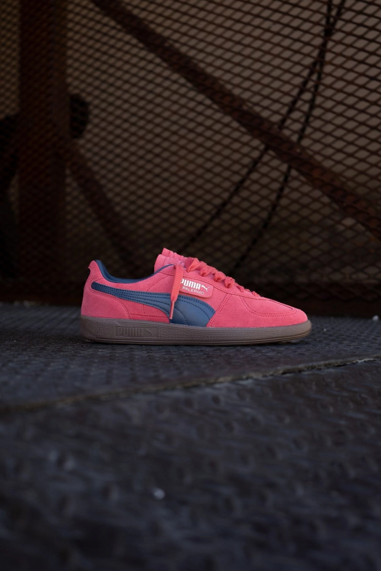 Mens Puma Palermo (Club Red/Club Navy) Puma athletic shoe visuals