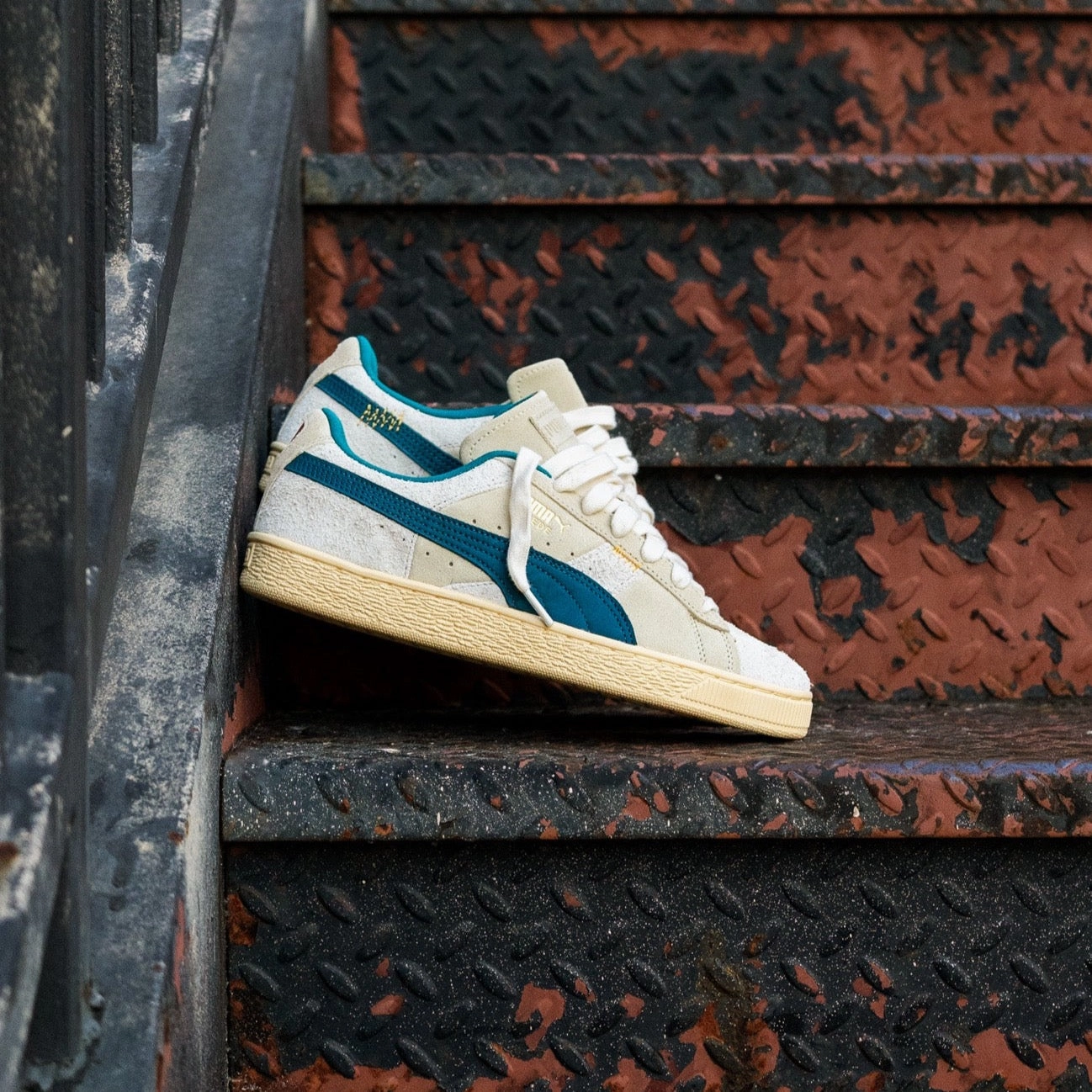 Mens Puma Suede - Underdogs (Ocean Tropic) Puma trendy footwear styles