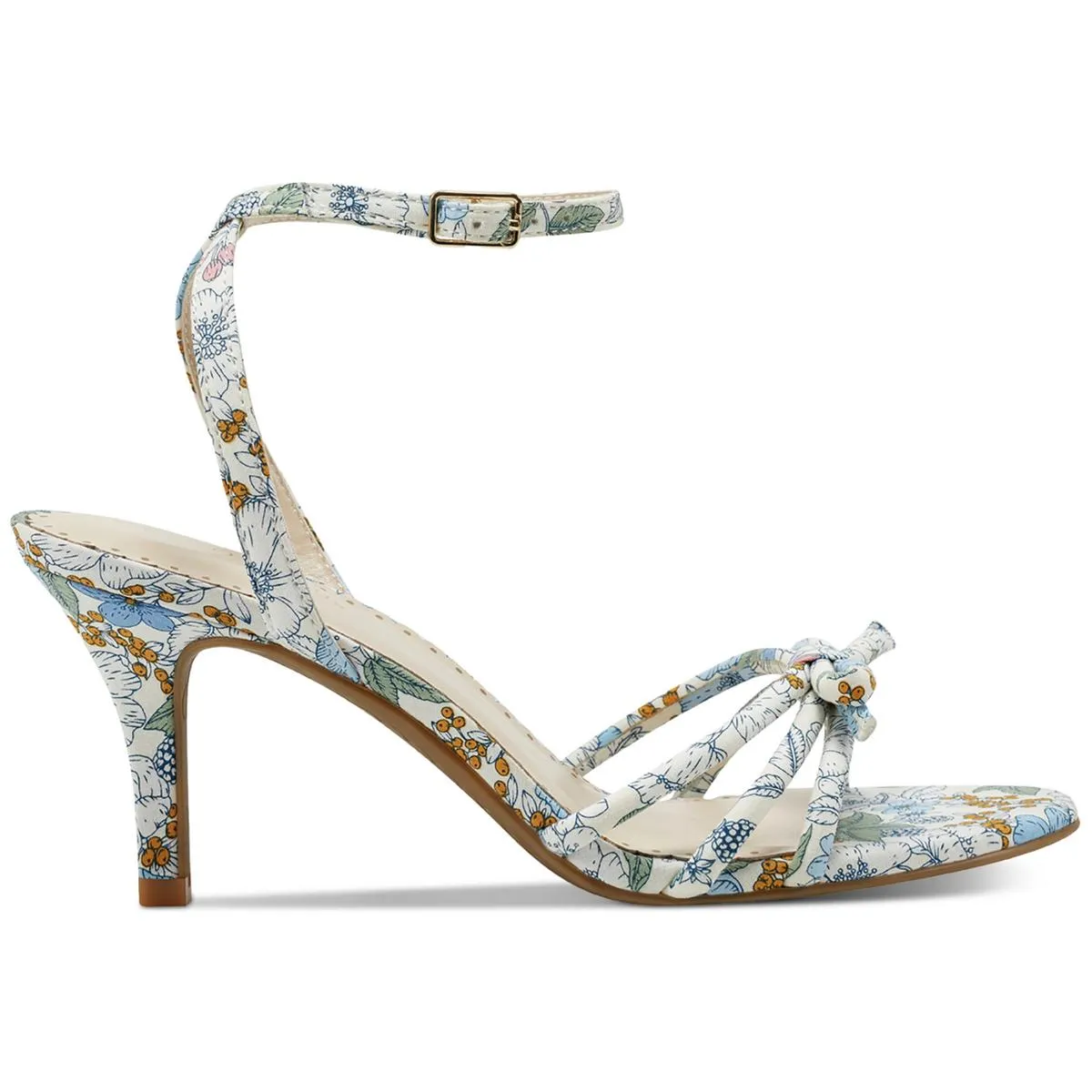 Mirabell Womens Bow Round Toe Heels