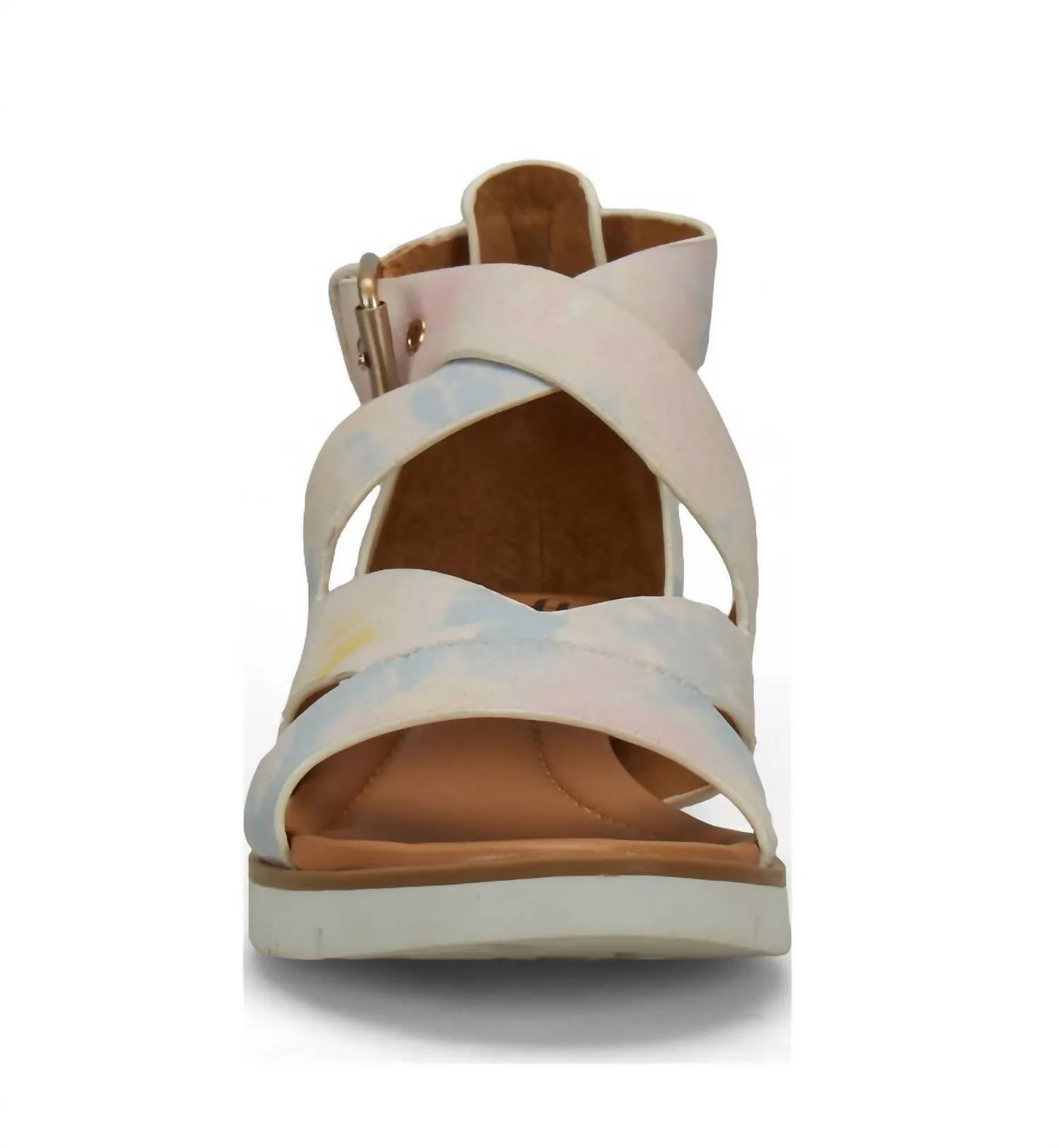 Mirabelle Sandal In White Multi