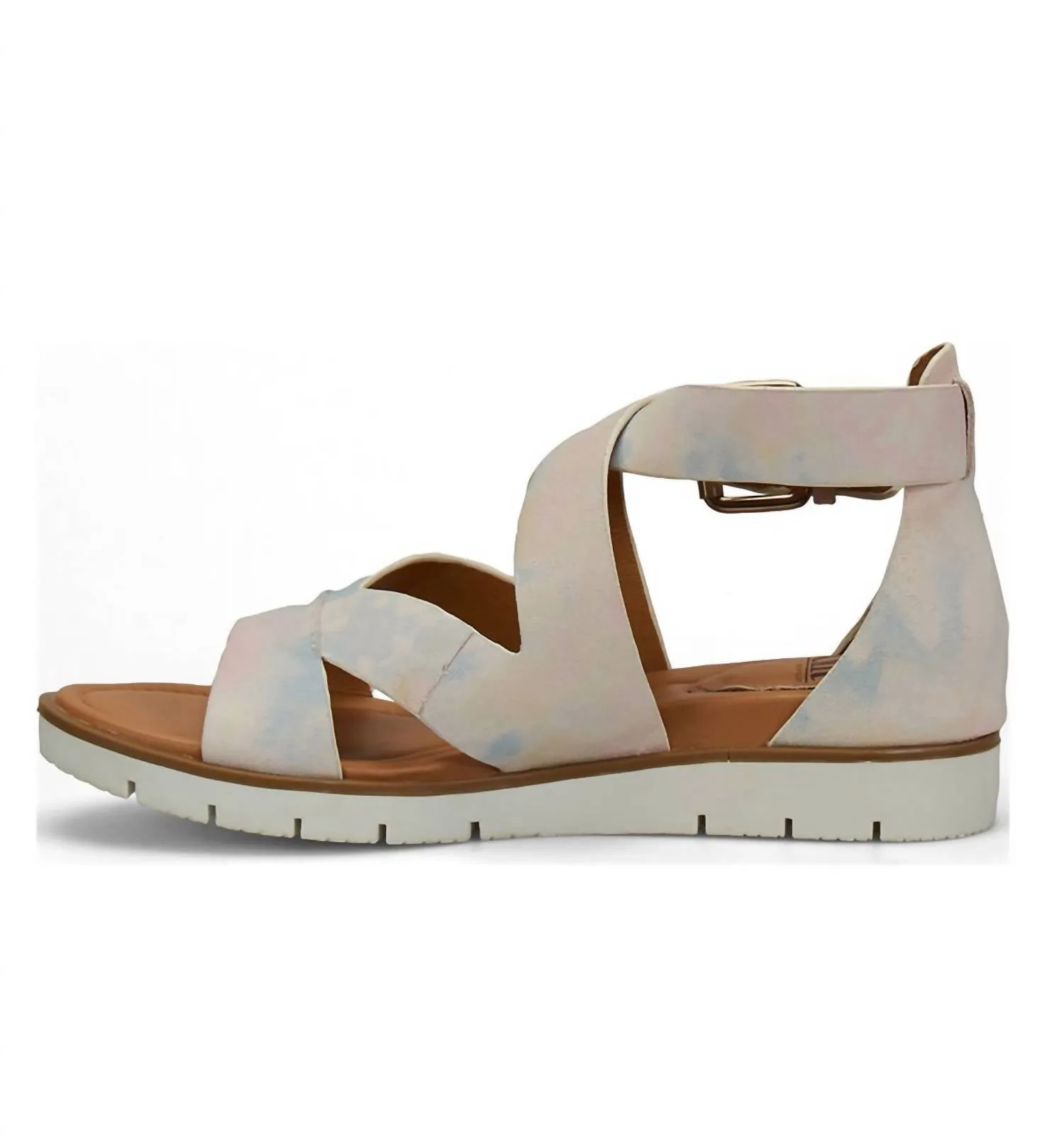 Mirabelle Sandal In White Multi