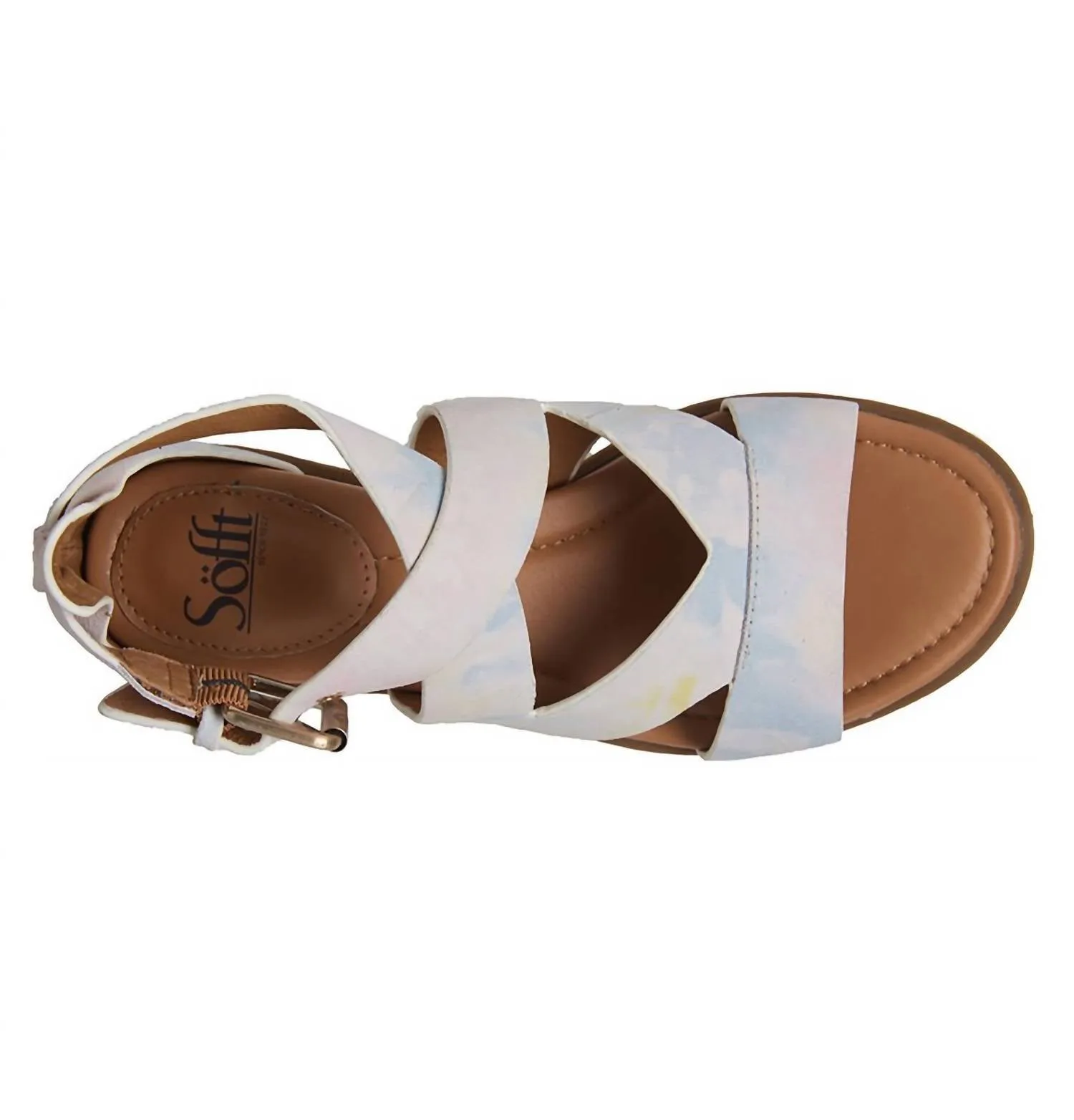 Mirabelle Sandal In White Multi