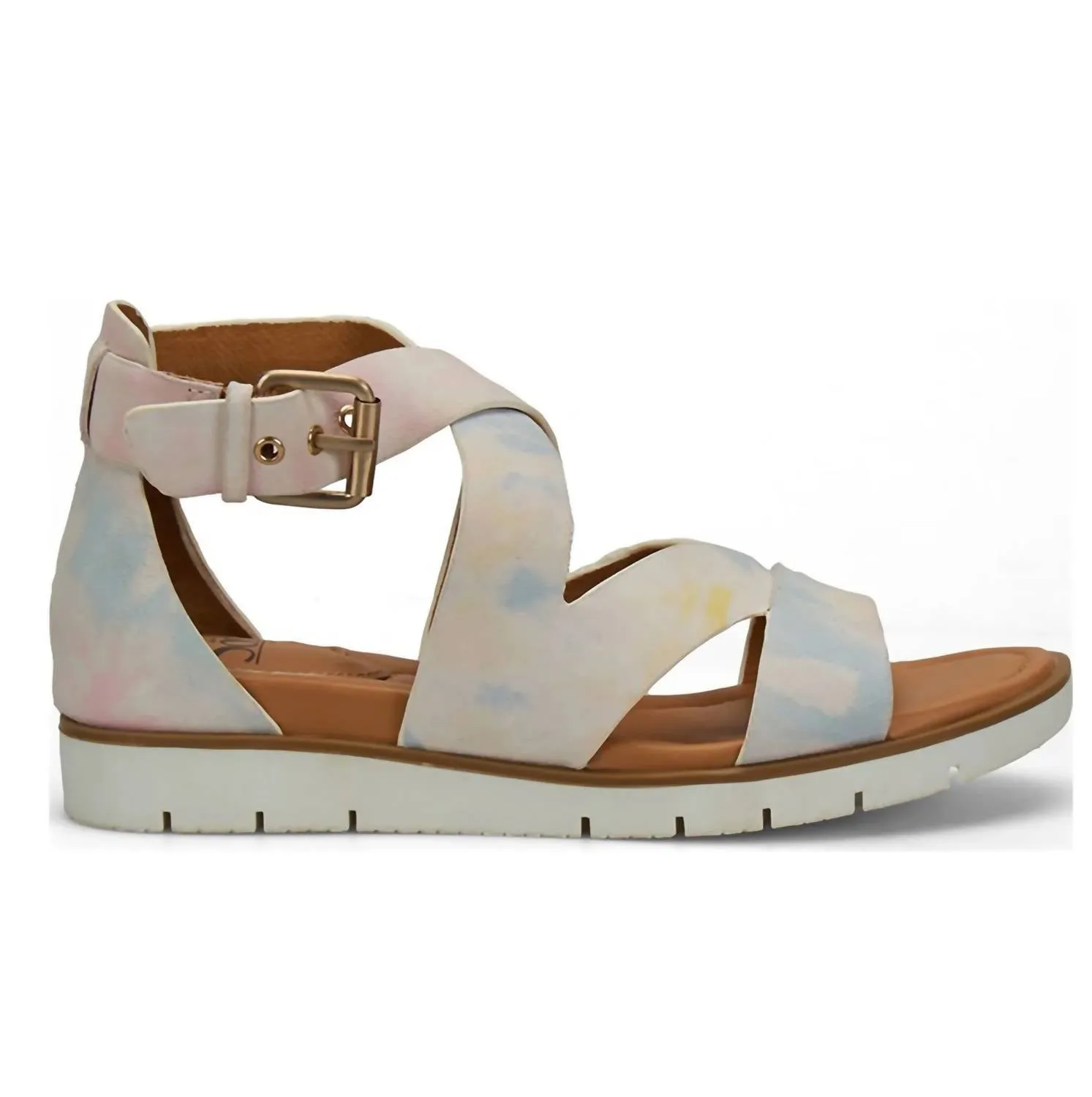 Mirabelle Sandal In White Multi