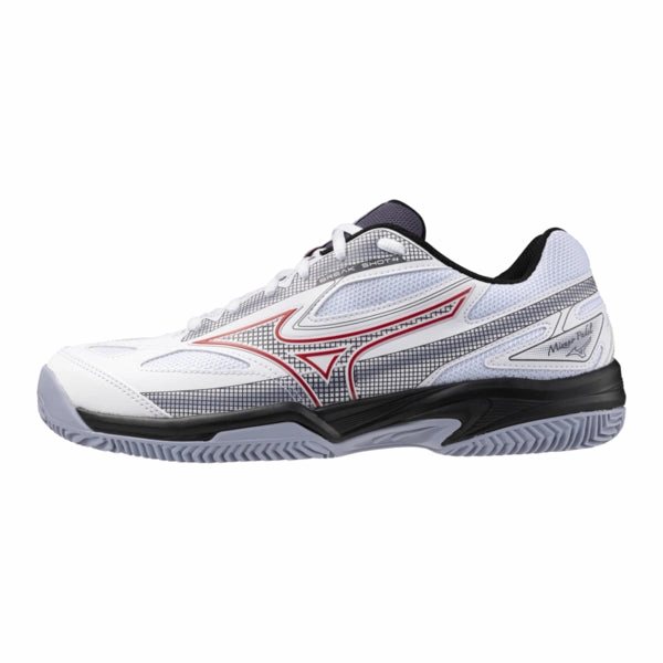 Mizuno Break Shot 4 Padel (White/Salsa/Aleutian) Mizuno padel shoes