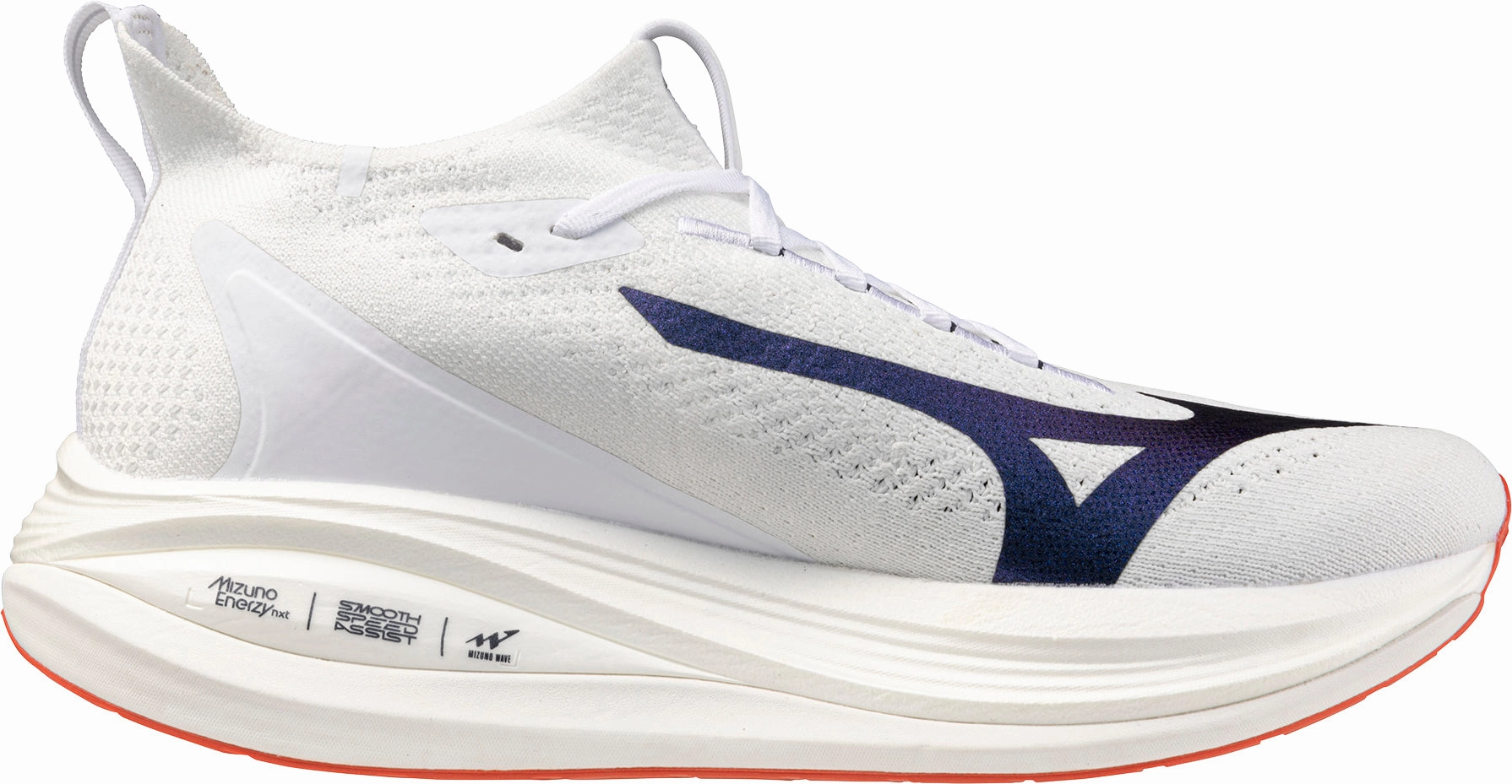 Mizuno Neo Vista 2 Mens Running Shoes - White Stability Training Sneakers
