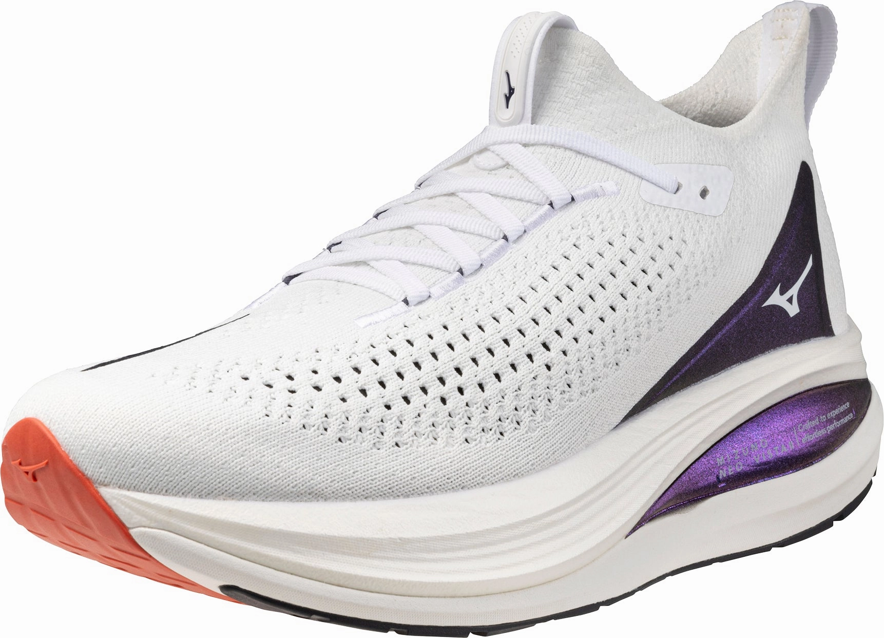 Mizuno Neo Vista 2 Mens Running Shoes - White Stability Training Sneakers
