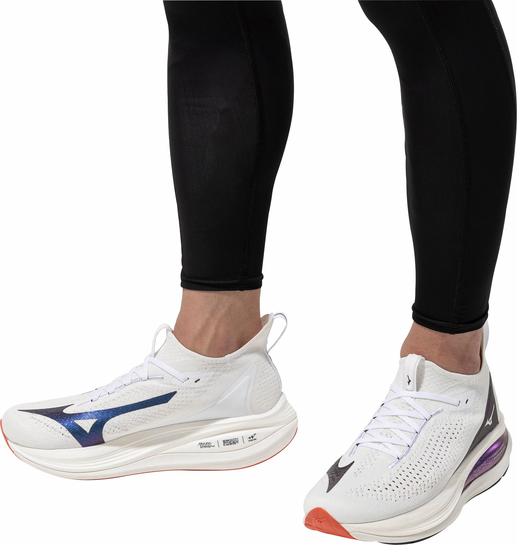 Mizuno Neo Vista 2 Mens Running Shoes - White Stability Training Sneakers