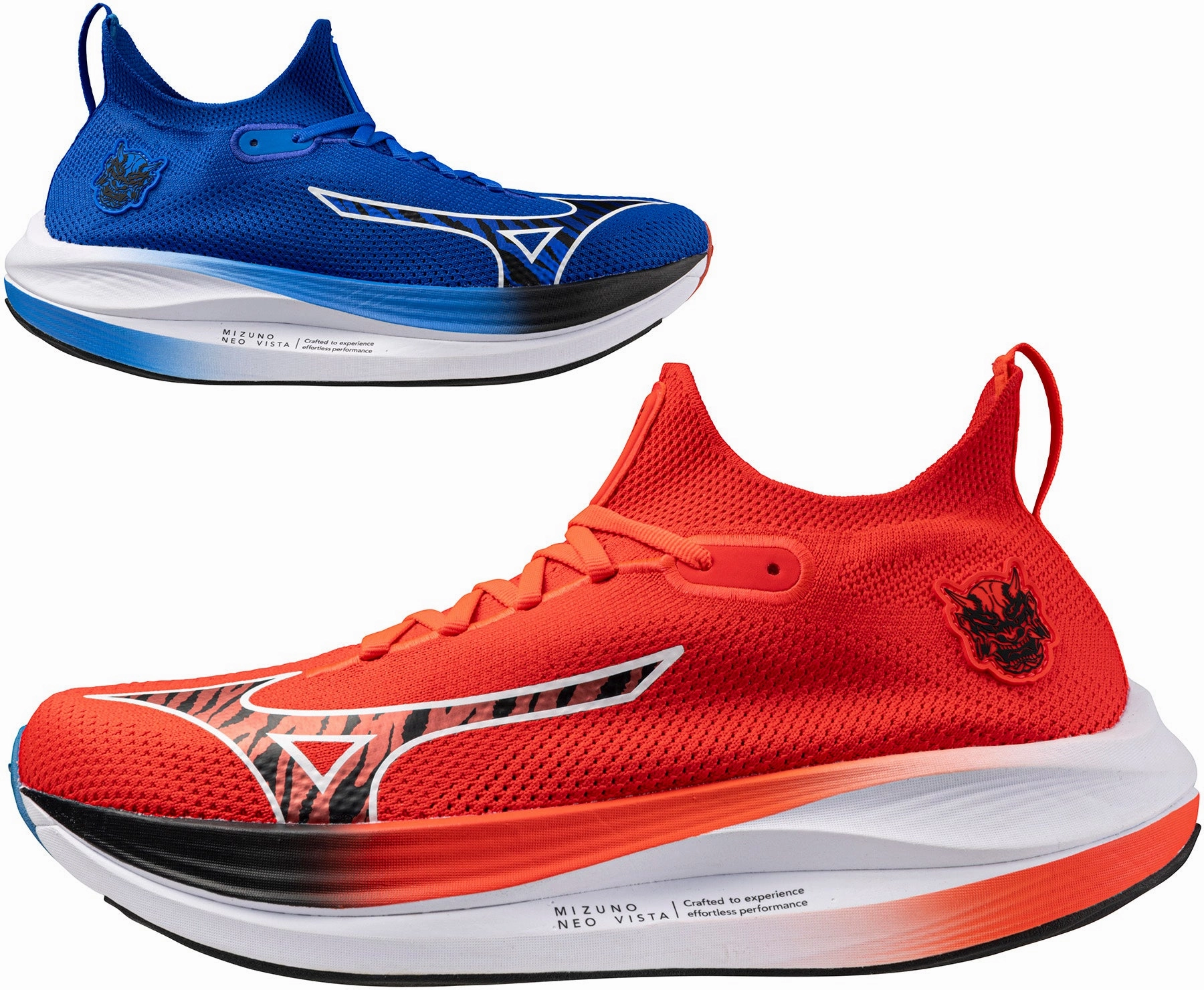 Mizuno Neo Vista Mens Running Shoes - Red Stability Training Sneakers