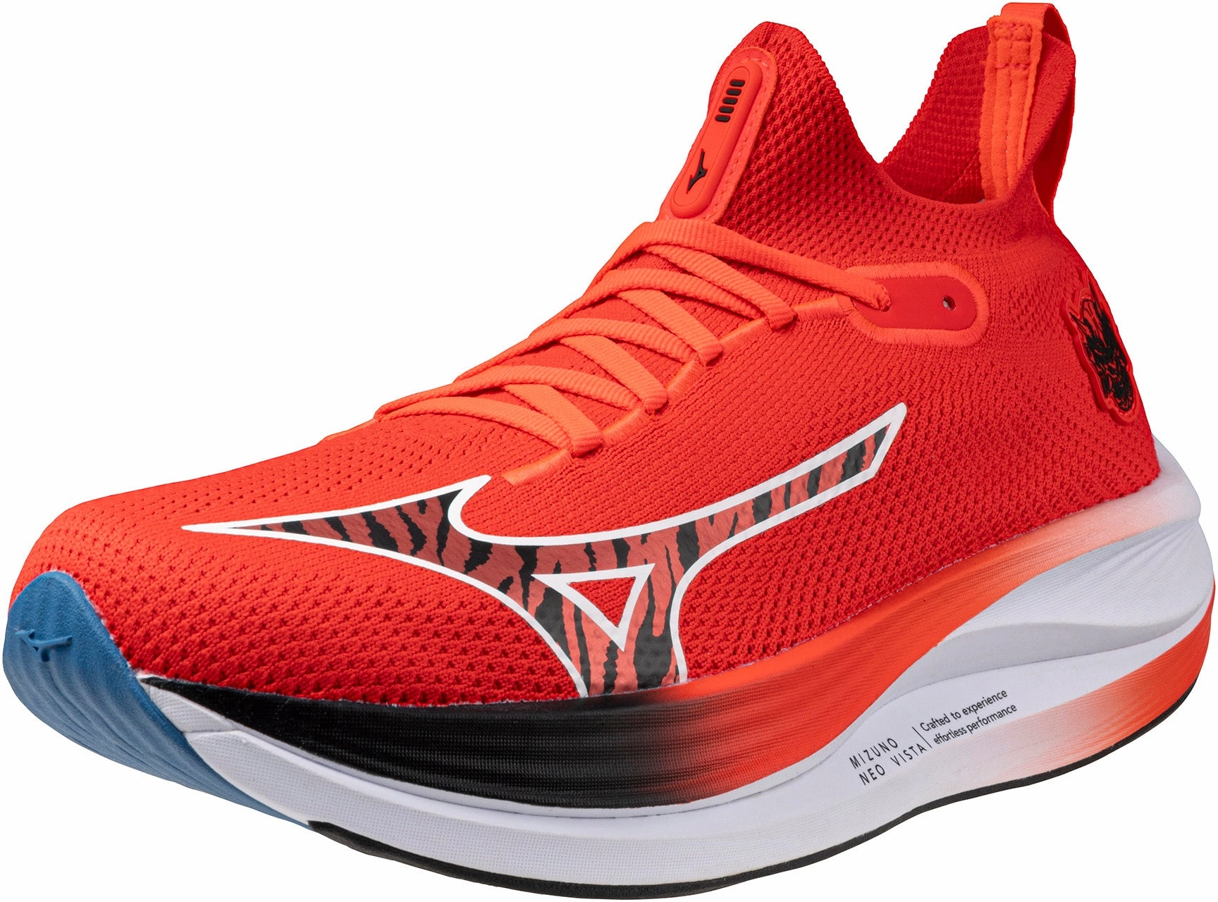 Mizuno Neo Vista Mens Running Shoes - Red Stability Training Sneakers