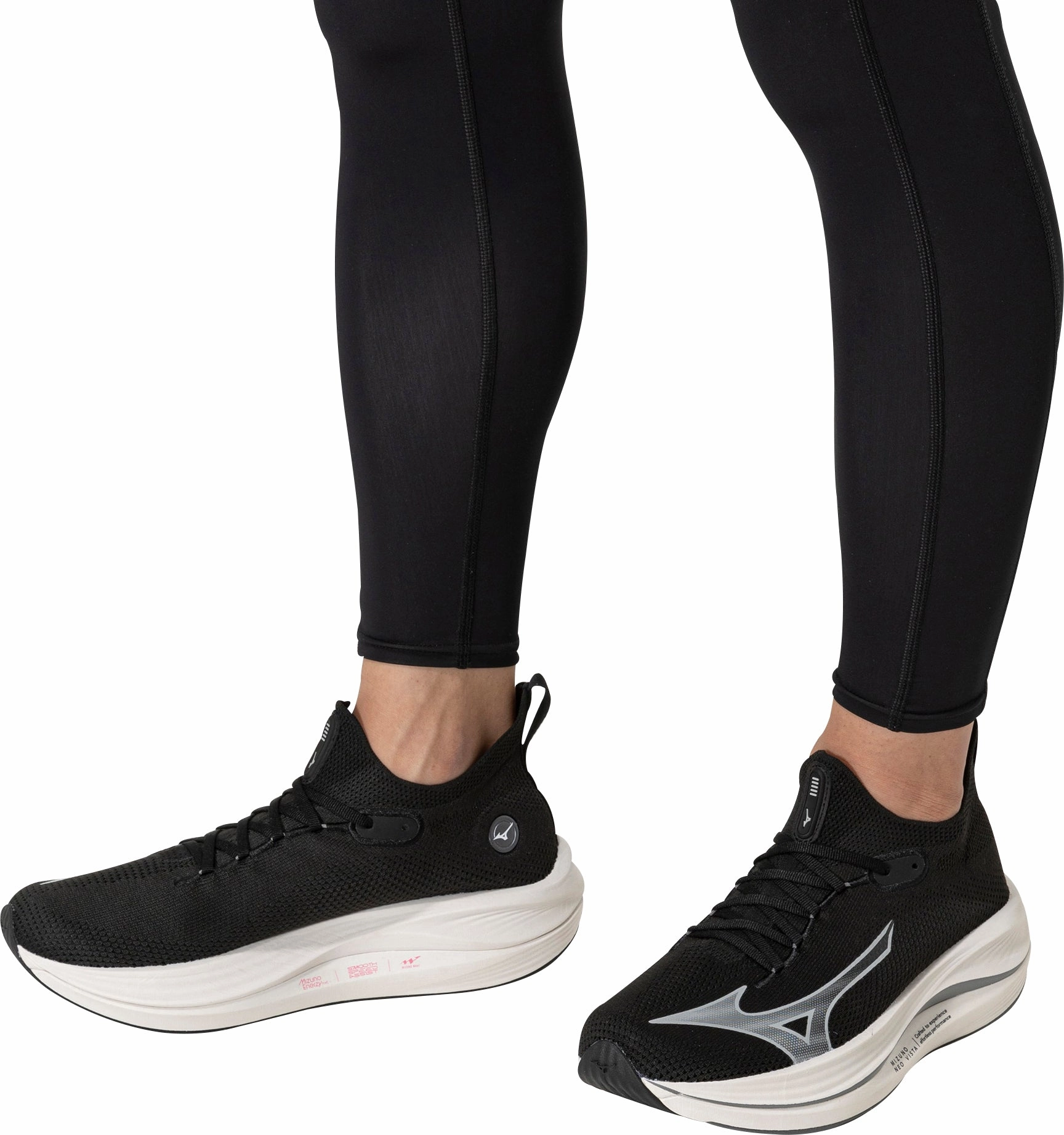 Mizuno Neo Vista Running Shoes - Black Stability Training Sneakers